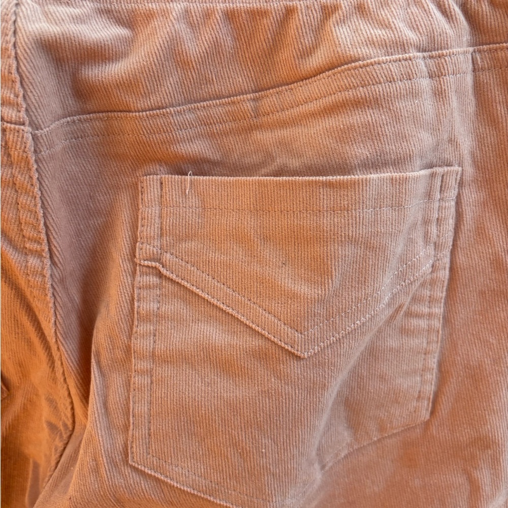 Forever 21 Blush Low-Rise Corduroy Flare Leg Pants XL - Picture 9 of 10